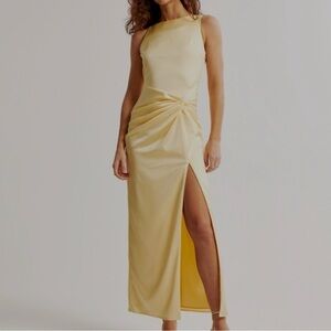 Abercrombie Draped Skirt Maxi Dress